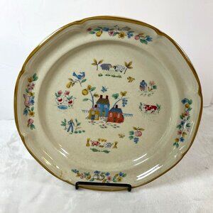 INTERNATIONAL HEARTLAND 7774 Serving Platter SPC47 Cottage Vintage Decor 10 3/4”